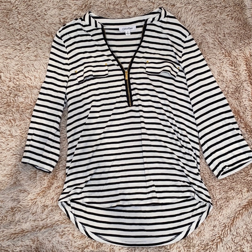 Calvin Klein zipper top
